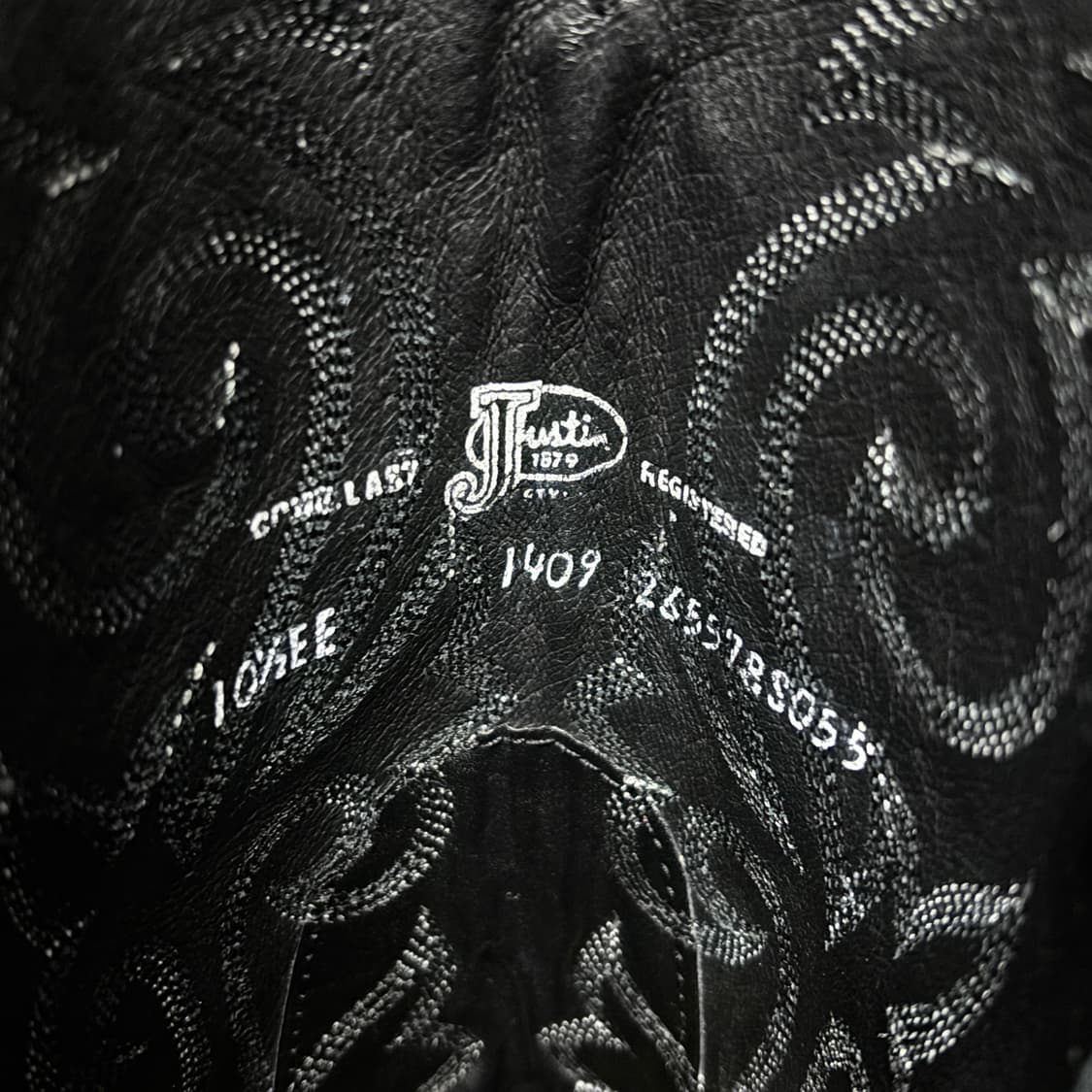 저스틴 justin 웨스턴 부츠 10.5EE (280~285) 상품이미지10