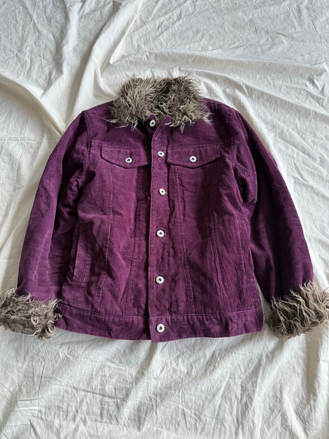 펑투케 와투케 나나펑크 코듀로이 퍼 자켓 상품이미지5