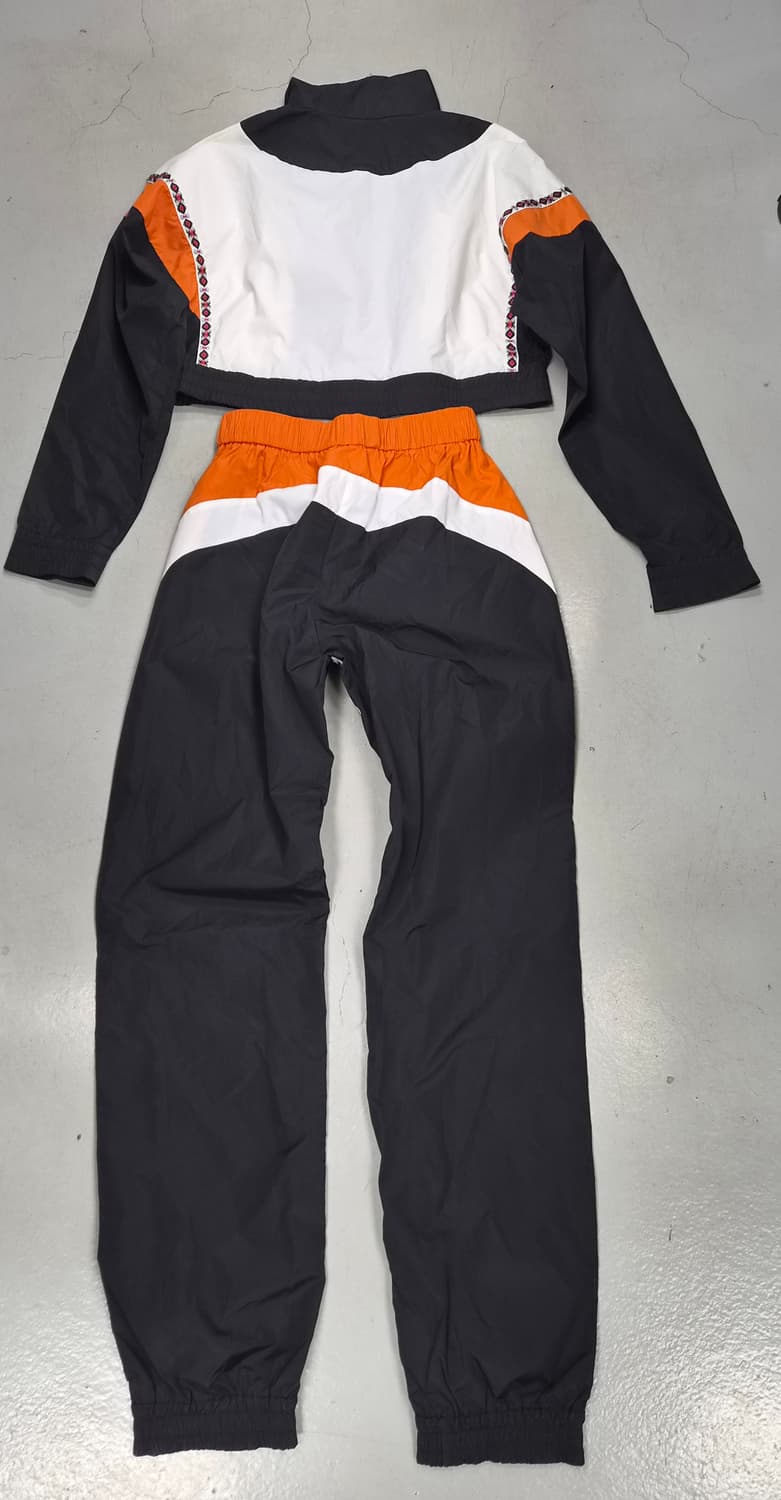 MSGM 여성 트레이닝 세트 블랙/화이트/오렌지 상품이미지7