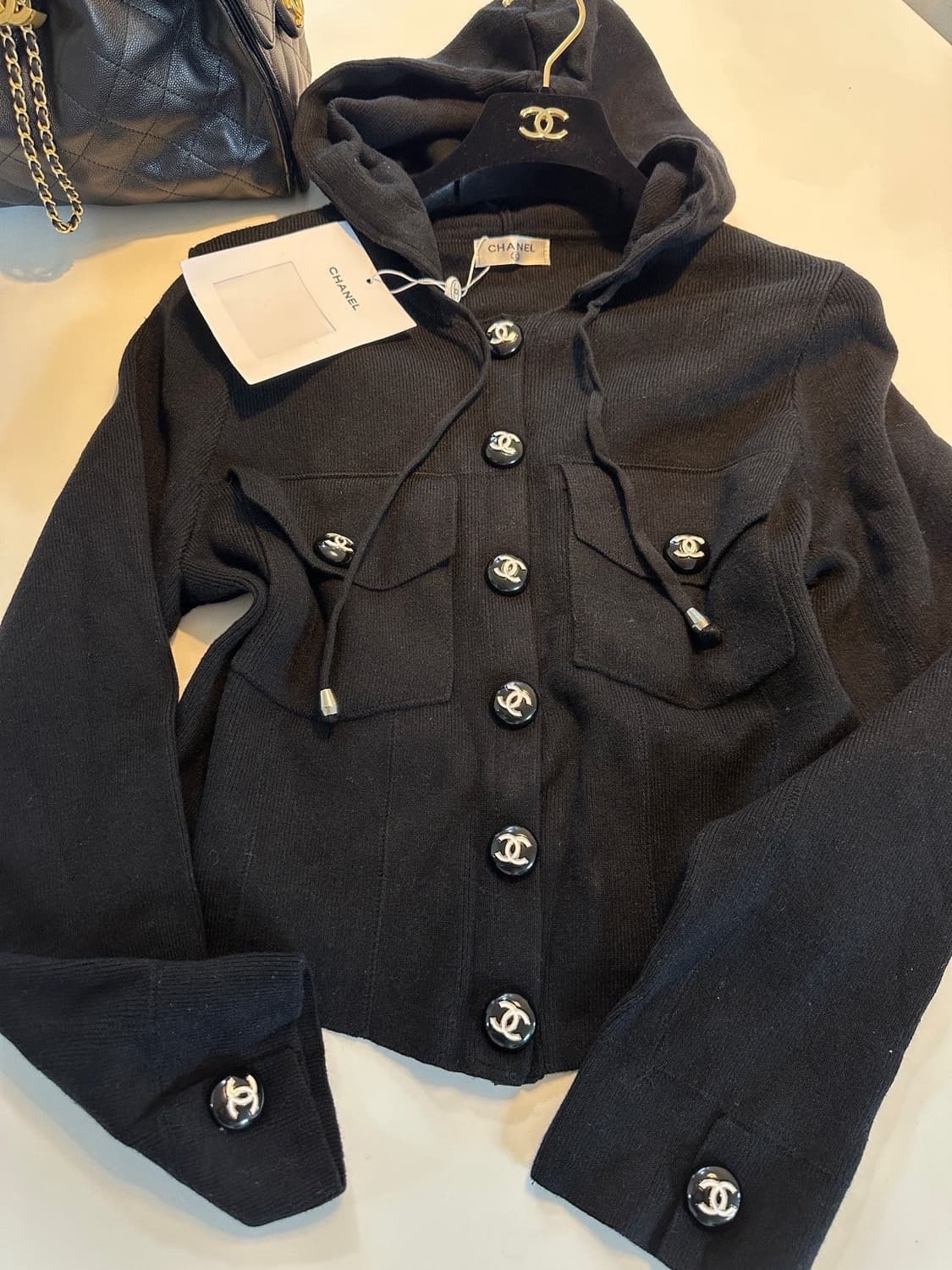 (새상품)샤넬후드자켓 상품이미지4
