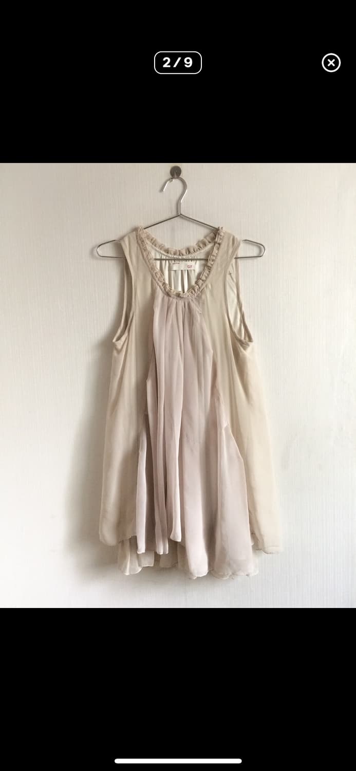 vintage 슬리브리스 원피스 상품이미지2