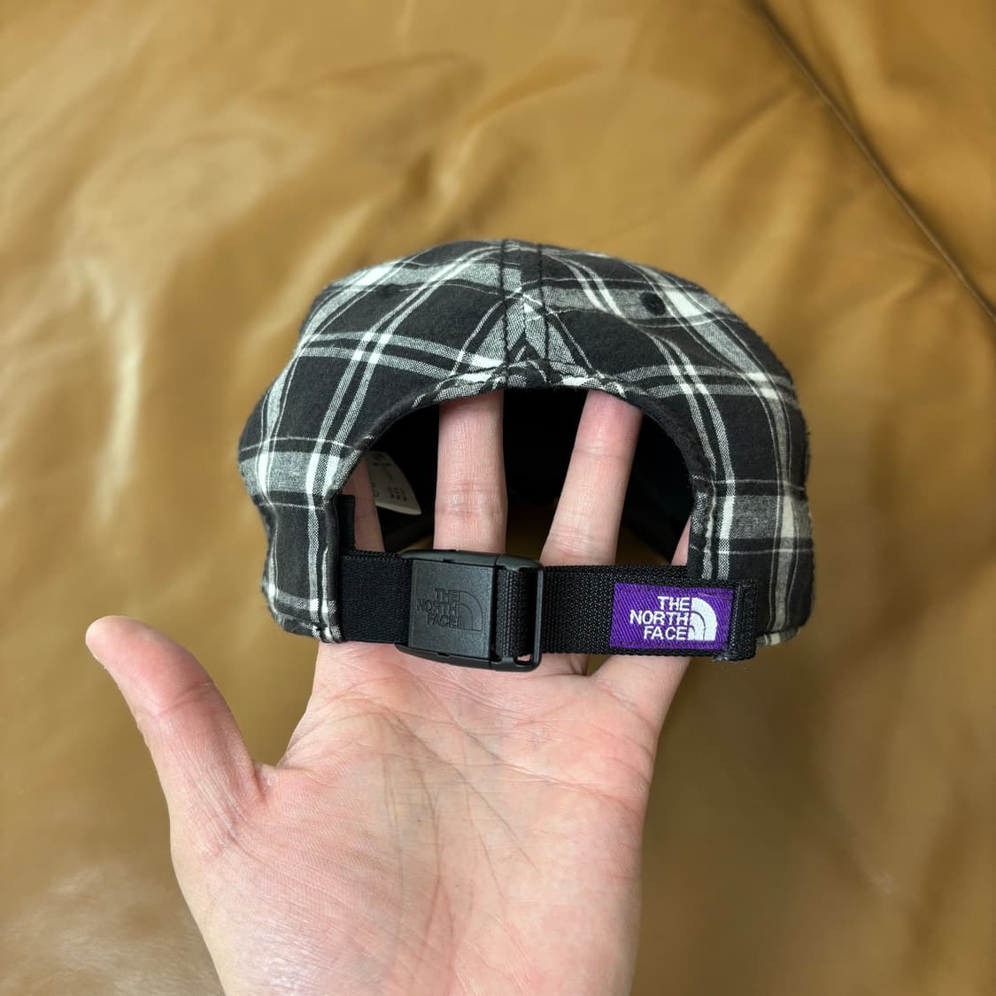나나미카 노스페이스 퍼플라벨 6패널 볼캡 모자 체크 상품이미지7