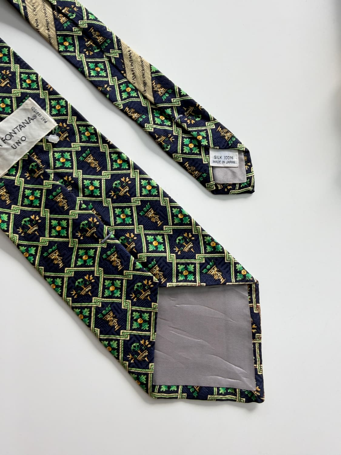 카사 폰타나(CASA FONTANA) 실크 넥타이 9cm 상품이미지5