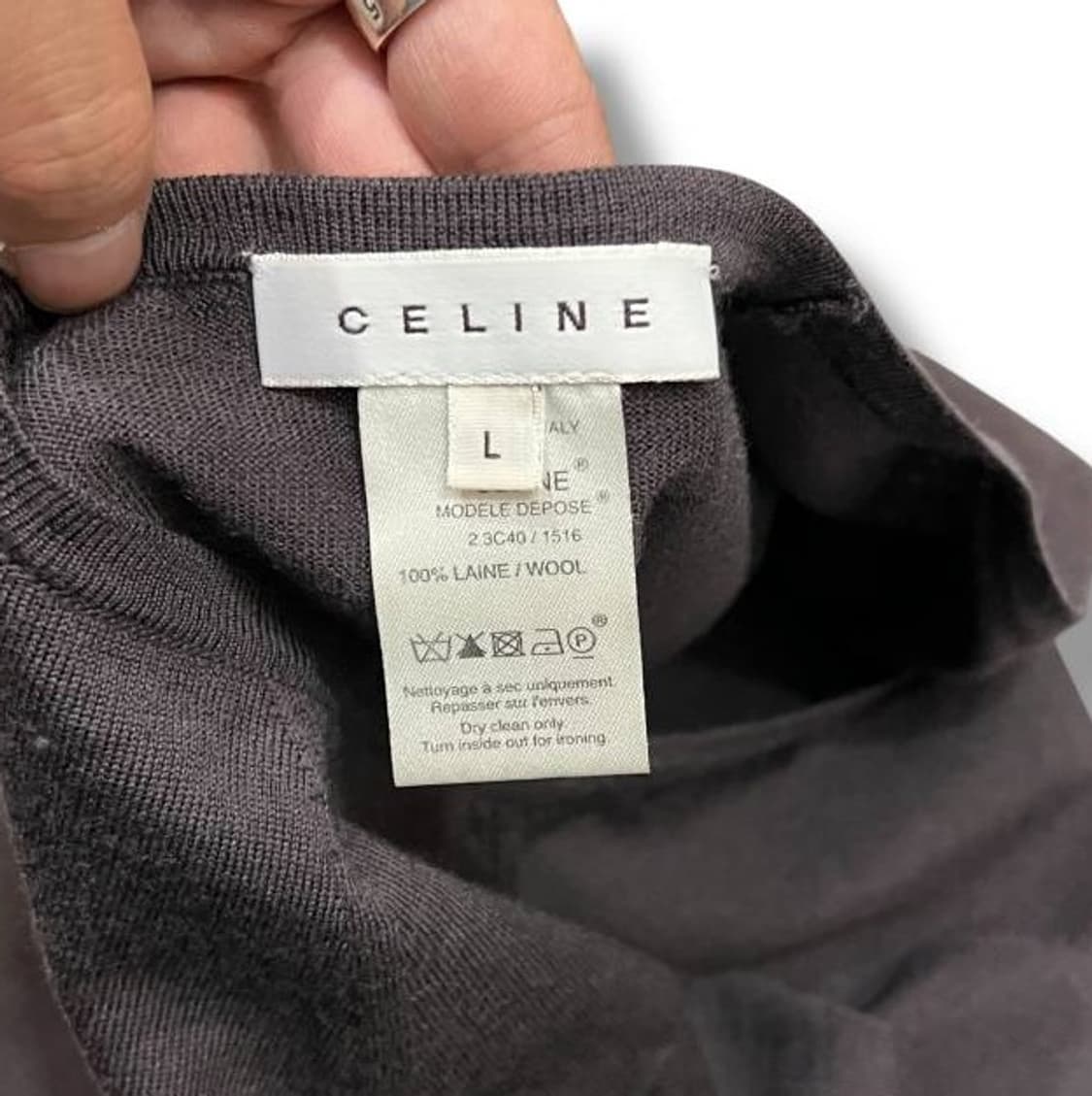 셀린느 울 하프니트 y13405 상품이미지7