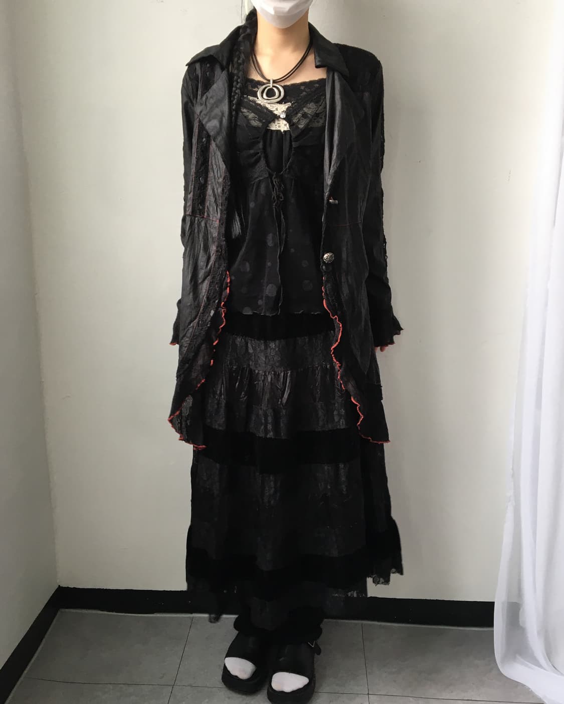 Lace layered jacket 상품이미지8