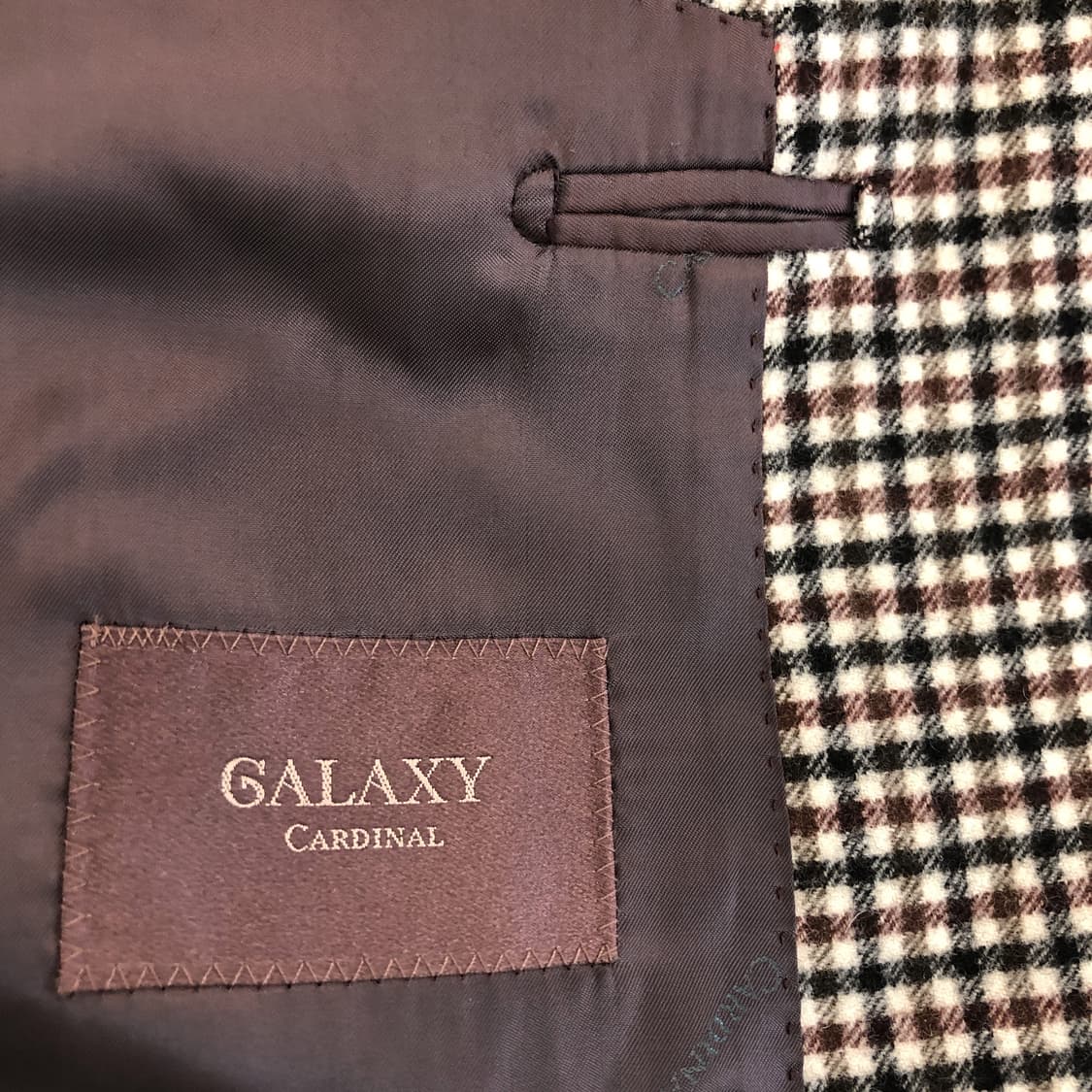 갤럭시 카디날 캐시미어 모직자켓 110  상품이미지7