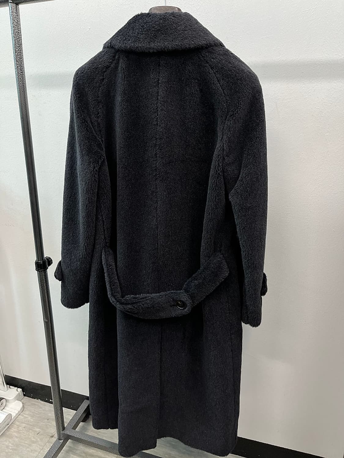 95-100) 버버리 알파카 테디베어 코트 상품이미지6