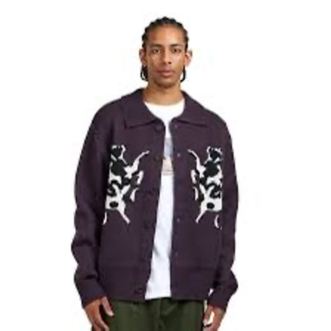 뉴암스테르담 서퍼보드클럽 카우 폴로 니트 M 상품이미지2