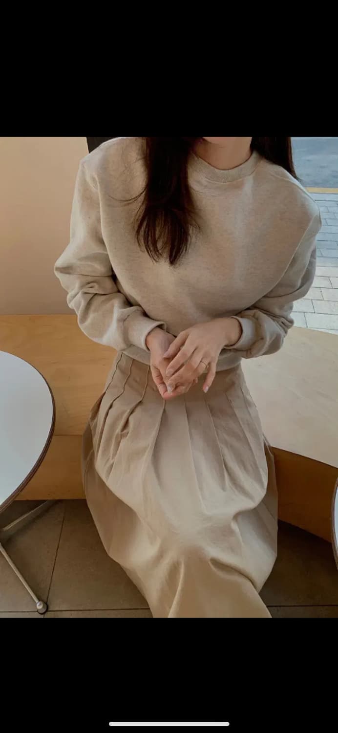 프로스트제이 비비 플레어 스커트 - 롱,S 상품이미지2