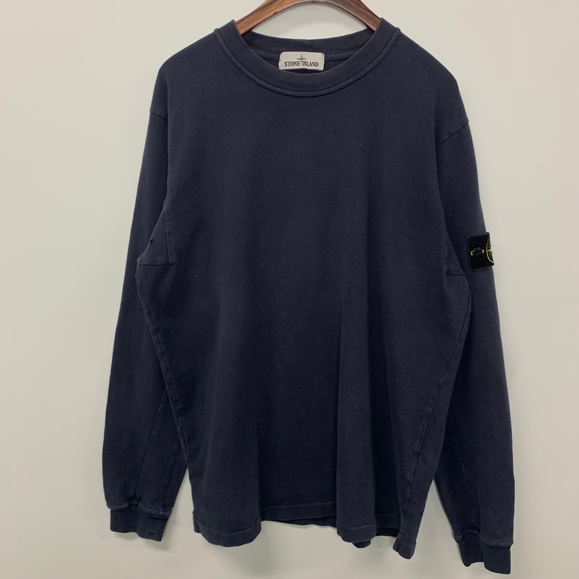 스톤아일랜드 네이비 헤비코튼 롱 슬리브 상품이미지2