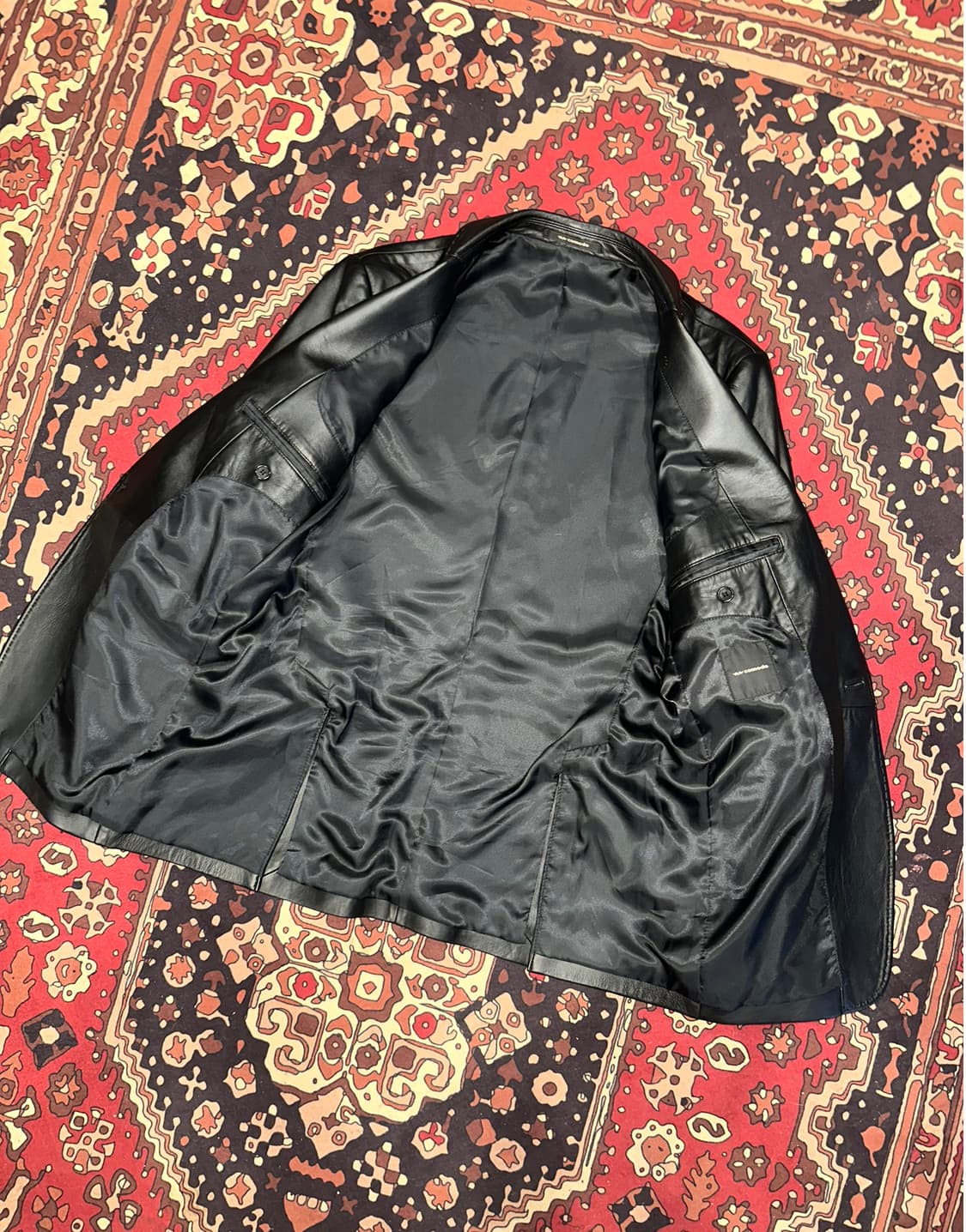 ( L ) 가죽자켓 레더자켓 가죽마이 기죽셔츠 가죽블레이저 상품이미지3