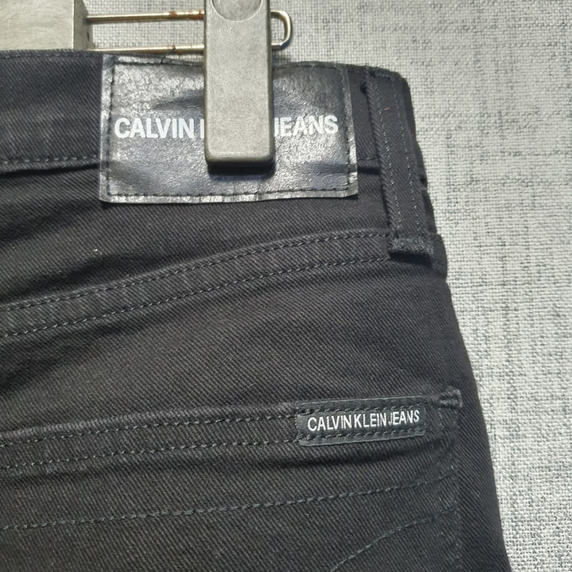 캘빈클라인 남성 블랙 데님 청바지  상품이미지4