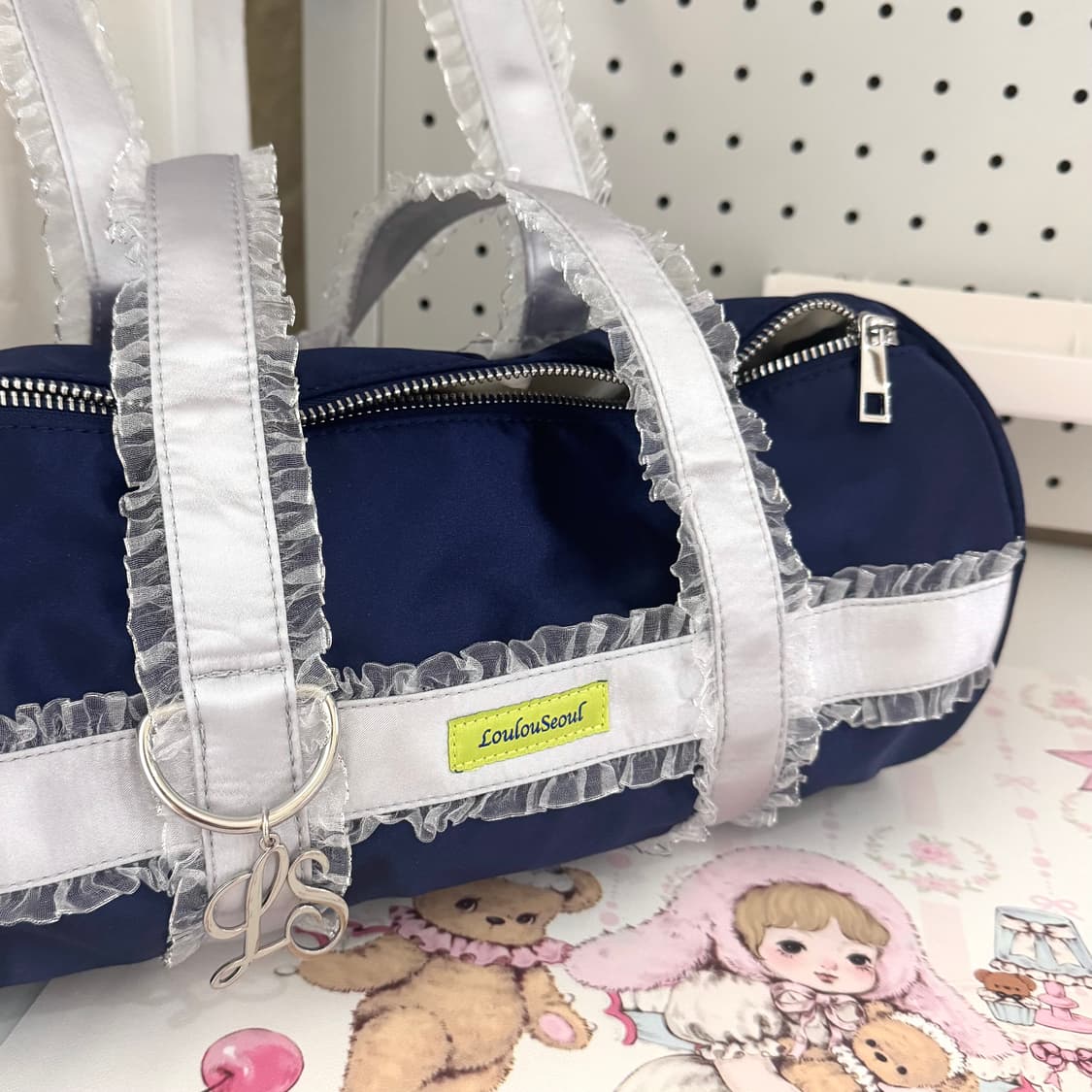 루루서울 벌스데이백 네이비 상품이미지2
