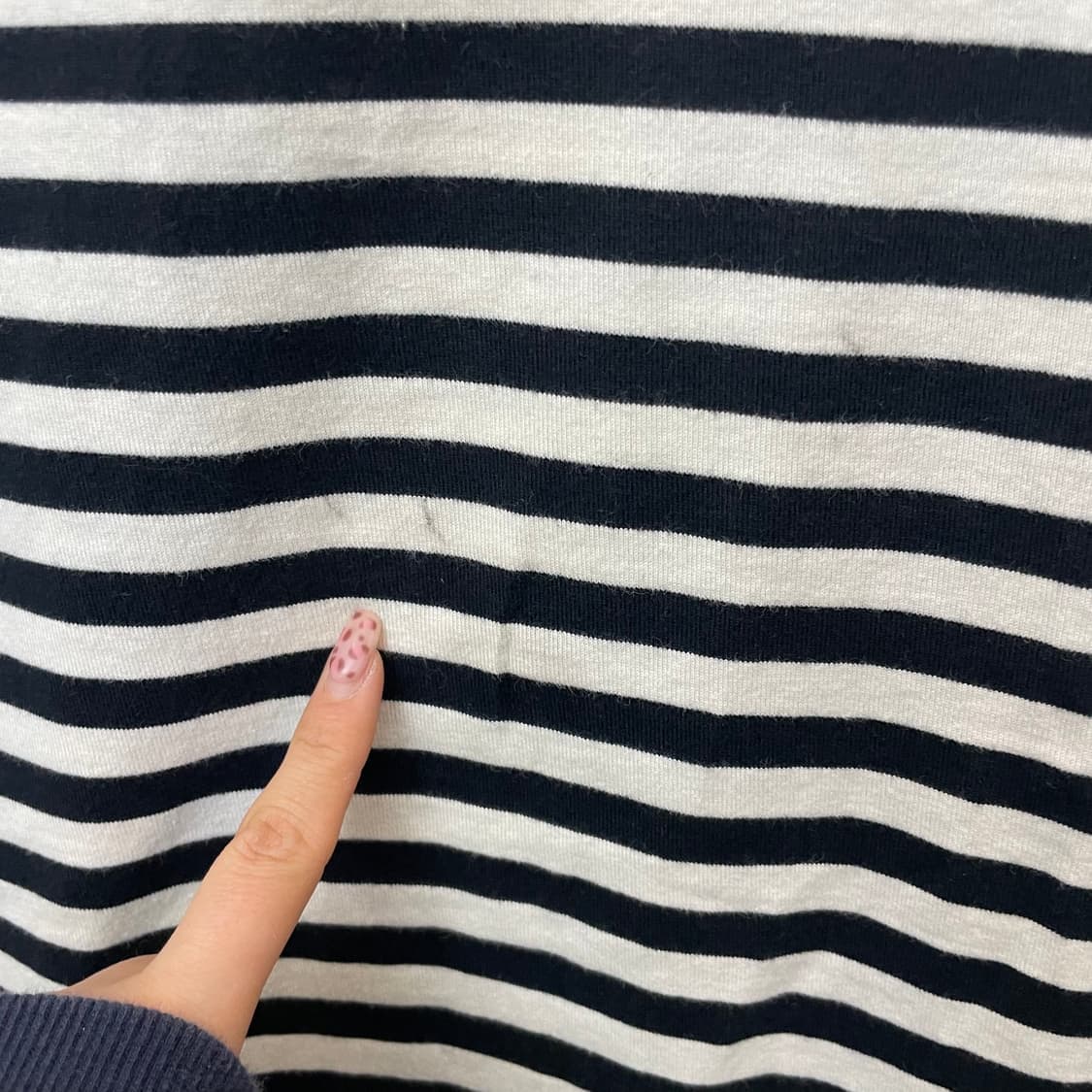 마크곤젤레스 스트라이프 롱슬리브 긴팔 티셔츠 M 상품이미지6