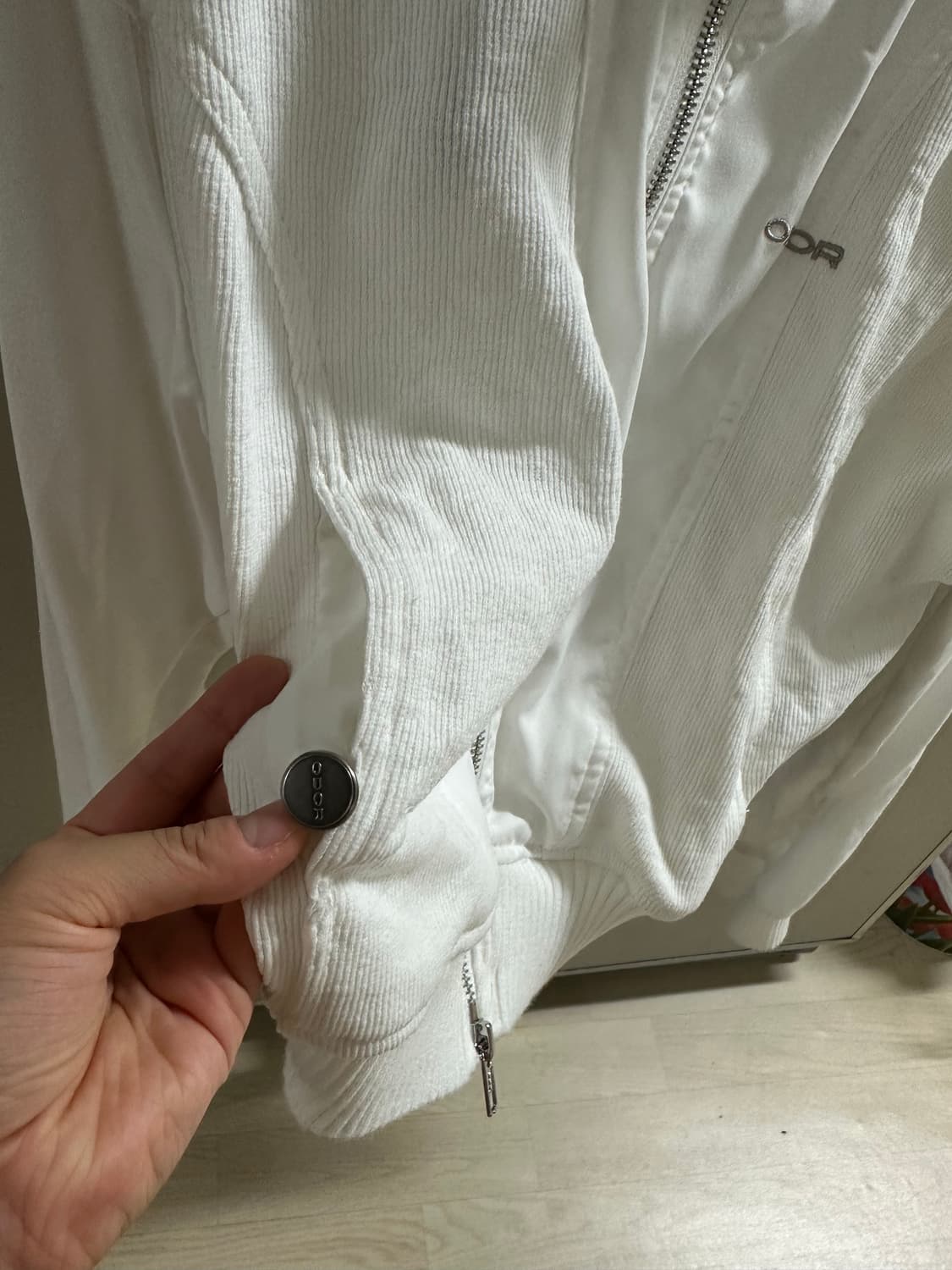 오도어 캐스톤 자켓 화이트 caston jacket 상품이미지6