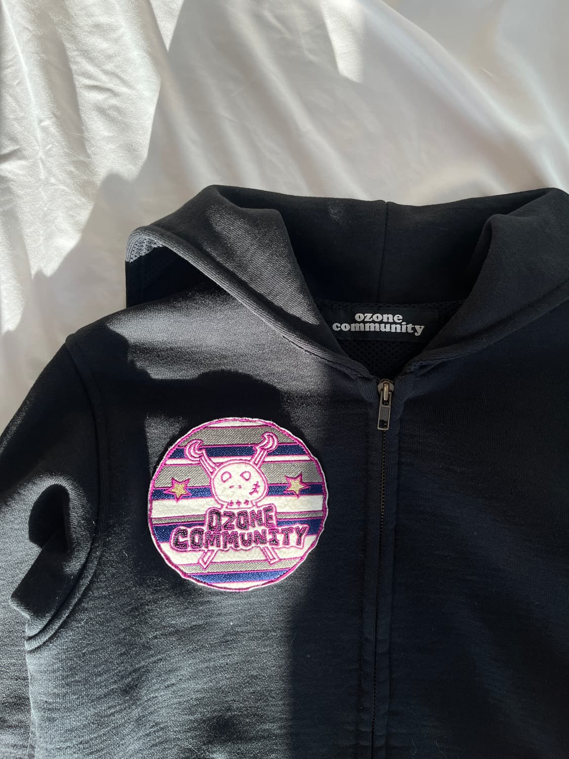 히스테릭 글래머 오존 커뮤니티 날개 천사 자수 후드 자켓 집업 점퍼 상품이미지7