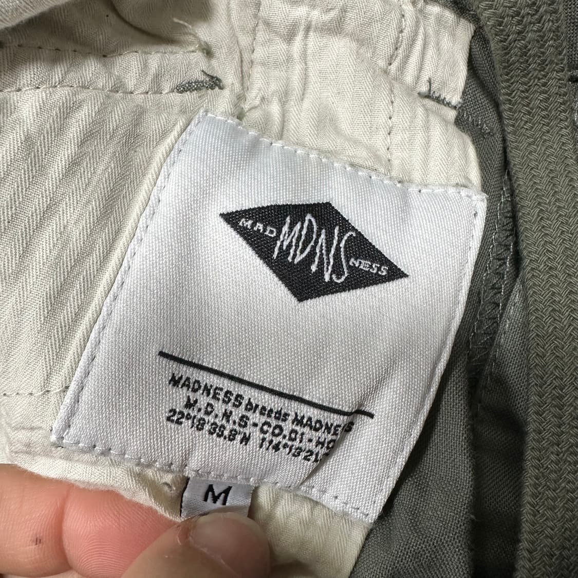 ✨ (바배) 매드니스 18SS 밀리터리 오버롤 점프수트 (바지로도 착용가 상품이미지6