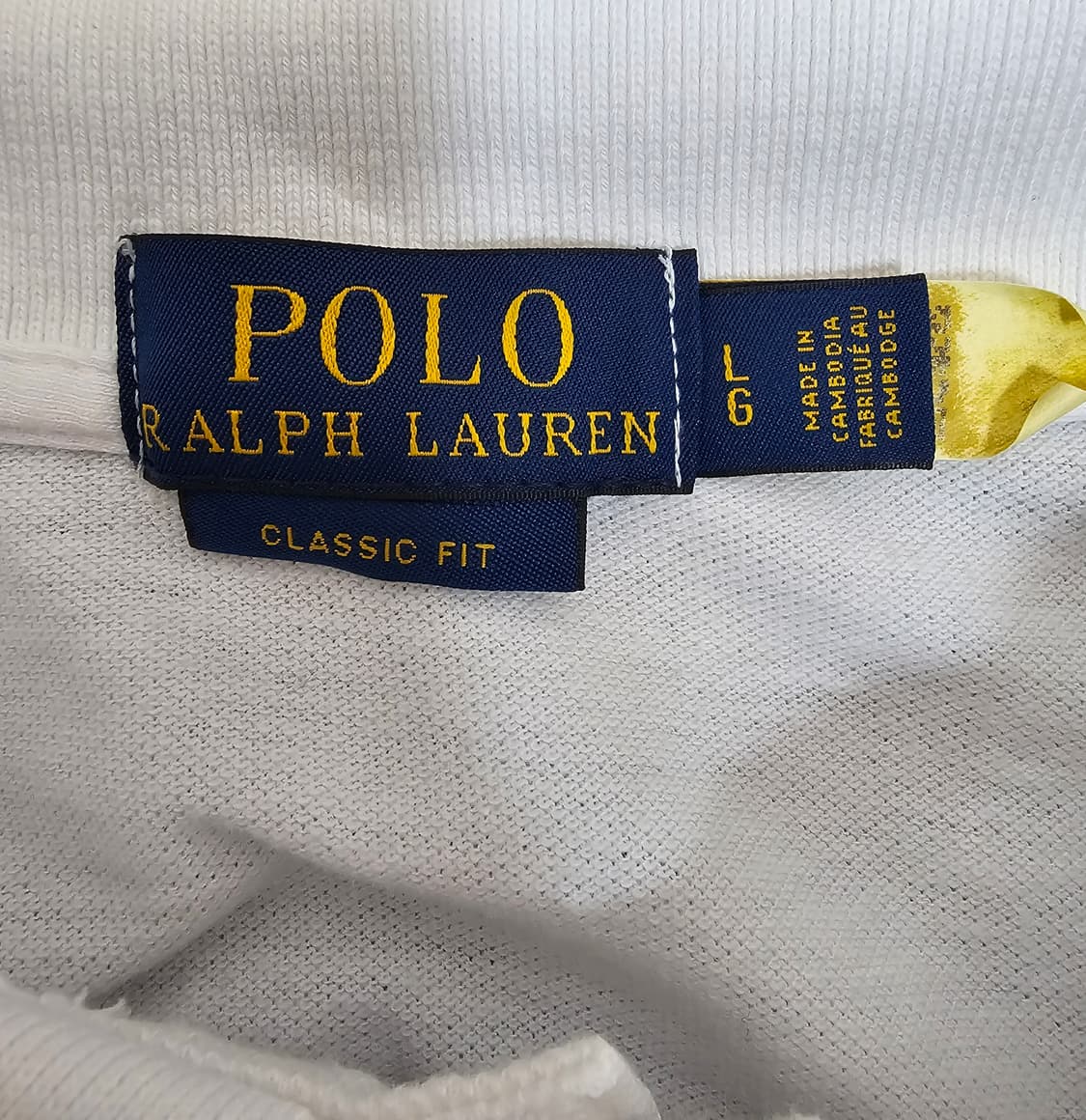 폴로랄프로렌 클래식핏 반팔카라티 L 상품이미지3