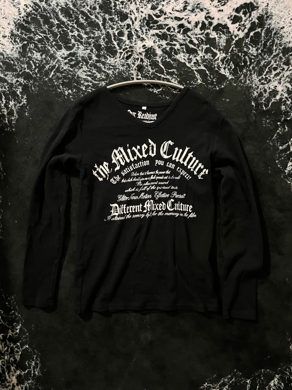 y2k대장 블랙롱슬리브 상품이미지1