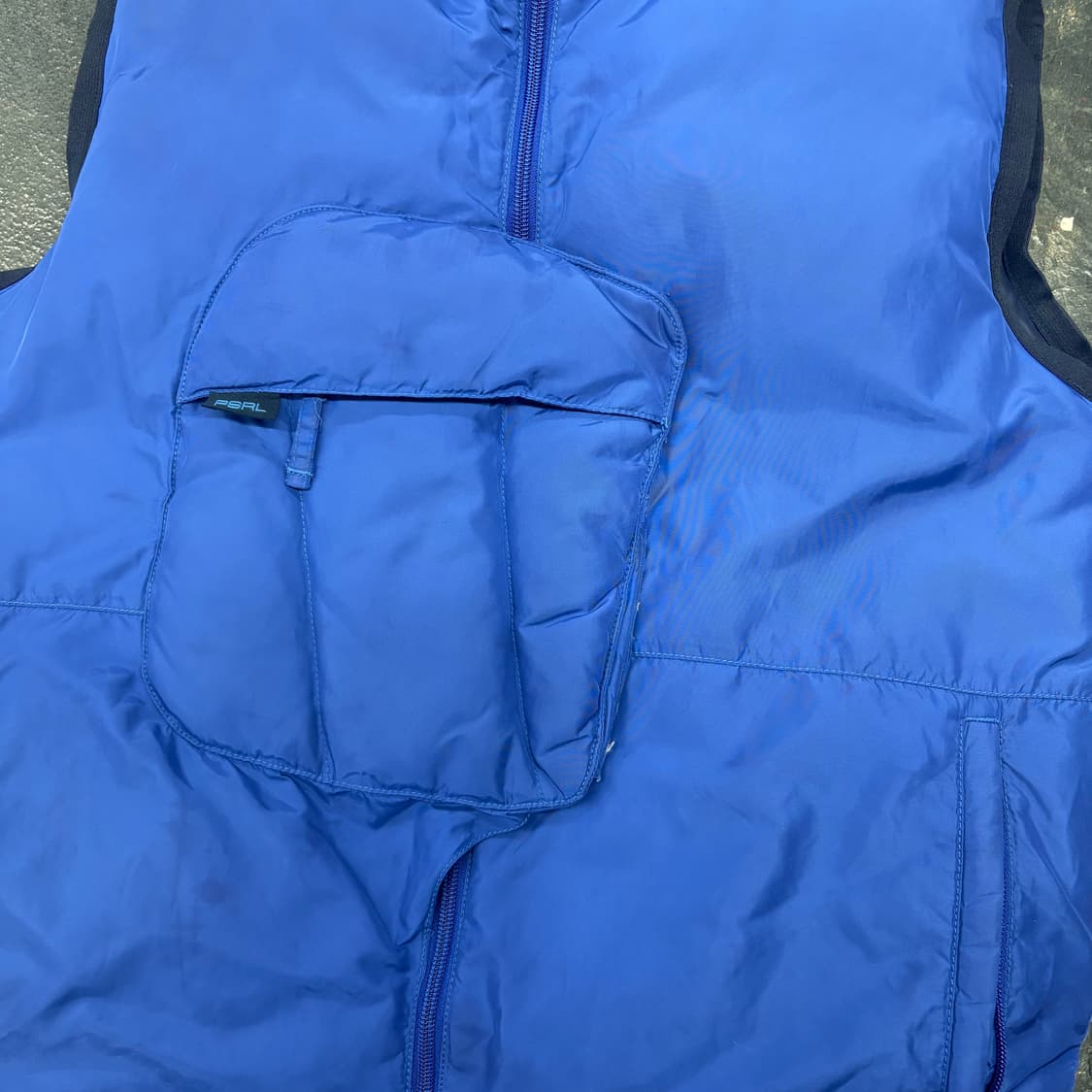 (100)90s폴로포켓푸퍼베스트 상품이미지3