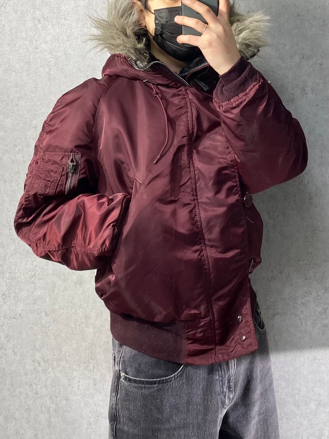 [M] 90s USA 알파인더스트리 N2B 플라이트 자켓 상품이미지10