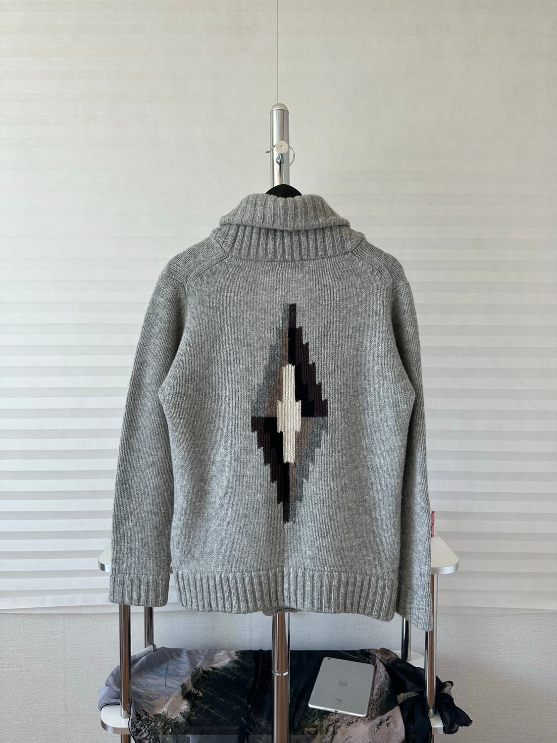 빔즈 나바호 숄 칼라 가디건 상품이미지6