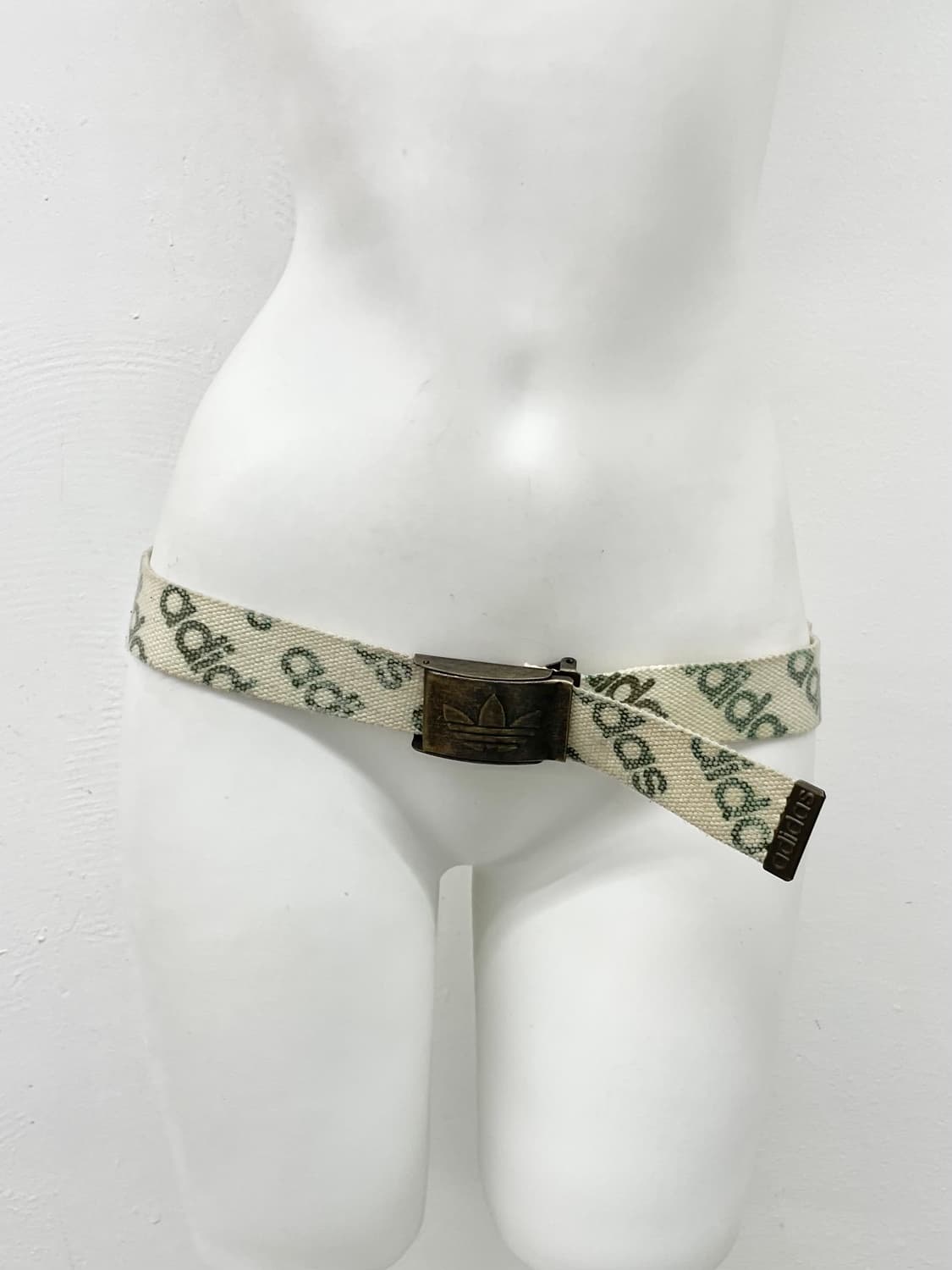 아디다스 캔버스 로고 버클 벨트 상품이미지2