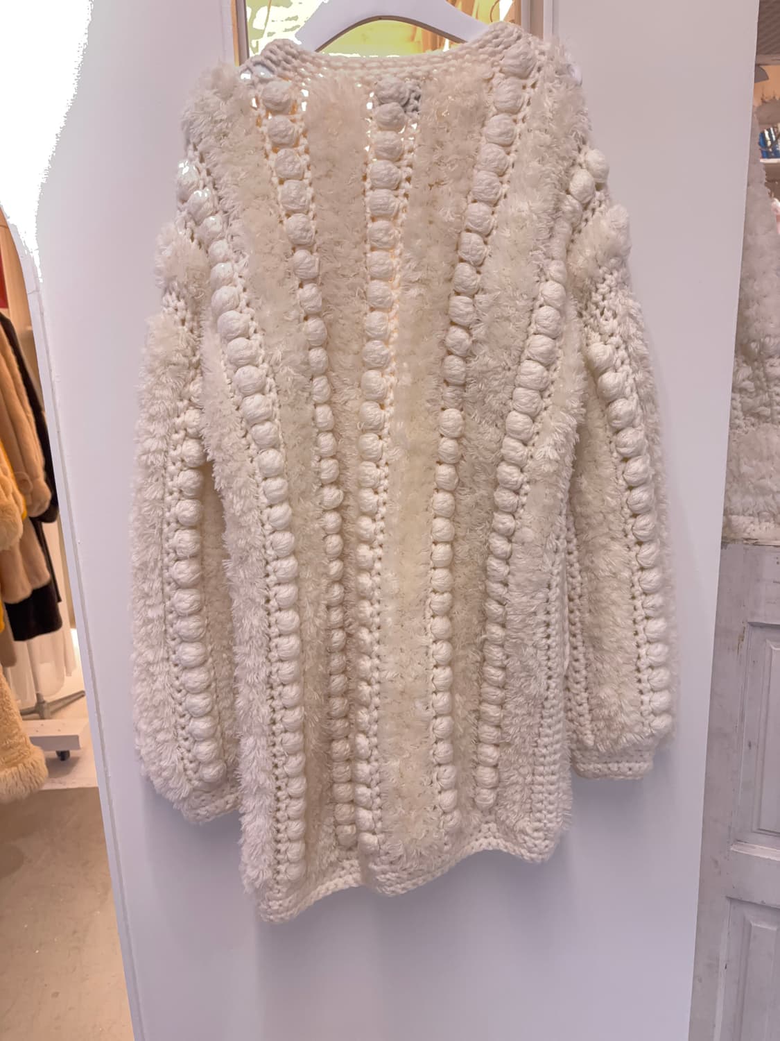 핸드메이드 빈티지 팝콘 니트가디건 상품이미지7
