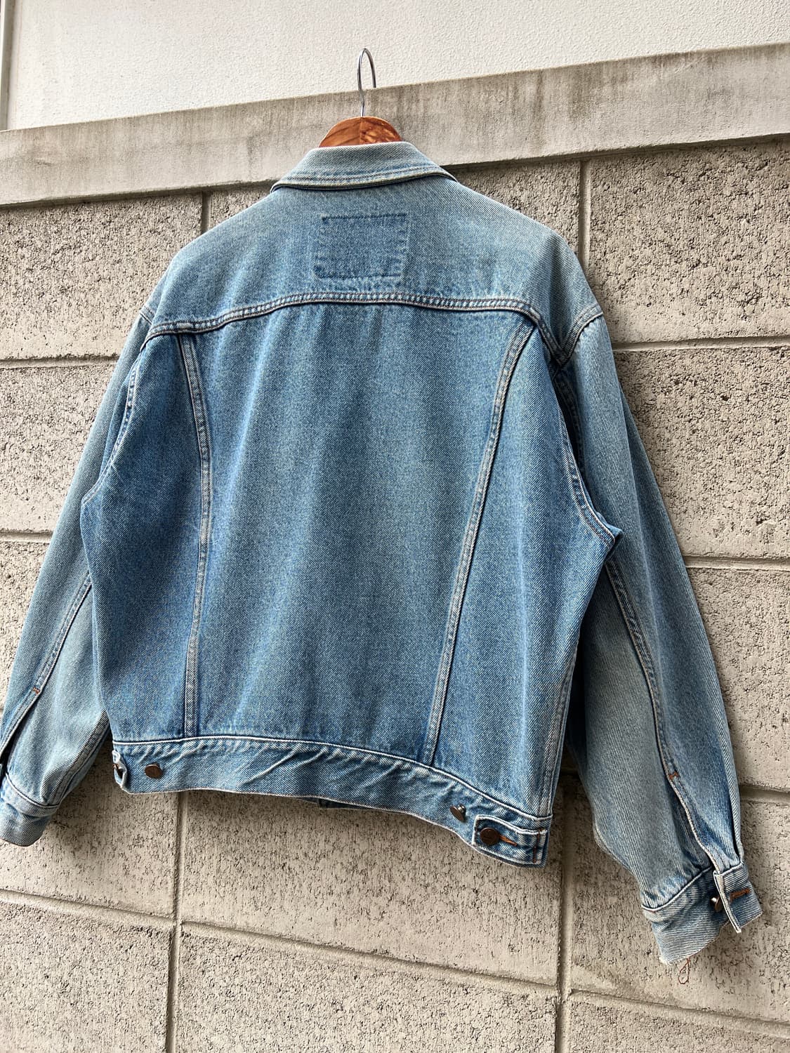 1990s VALENTINO DENIM TRUCKER 발렌티노 데님자켓 상품이미지8