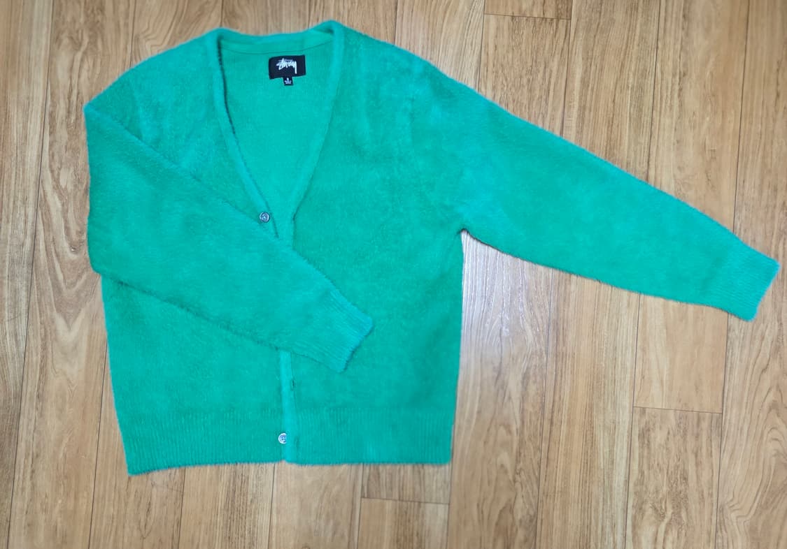 스투시 쉐기 가디건 켈리 s 상품이미지2