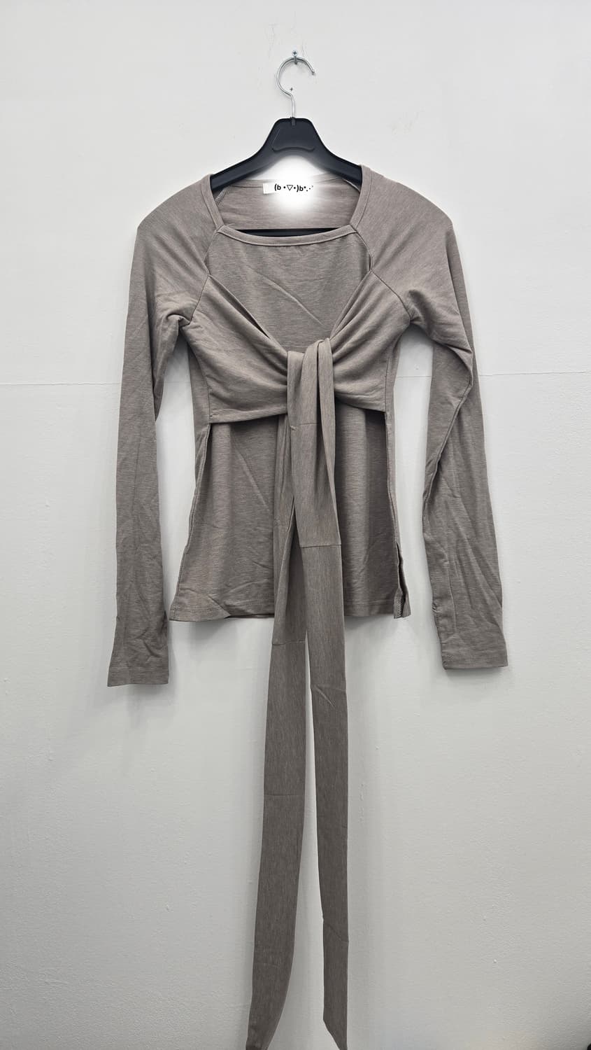 long strap t-shirt / 스트랩 티셔츠 상품이미지1