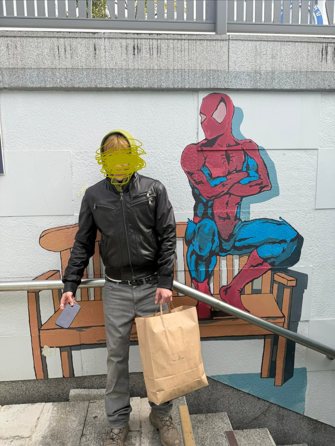 2000년대 돌체앤가바나 멀티 지퍼 레더 자켓 상품이미지3