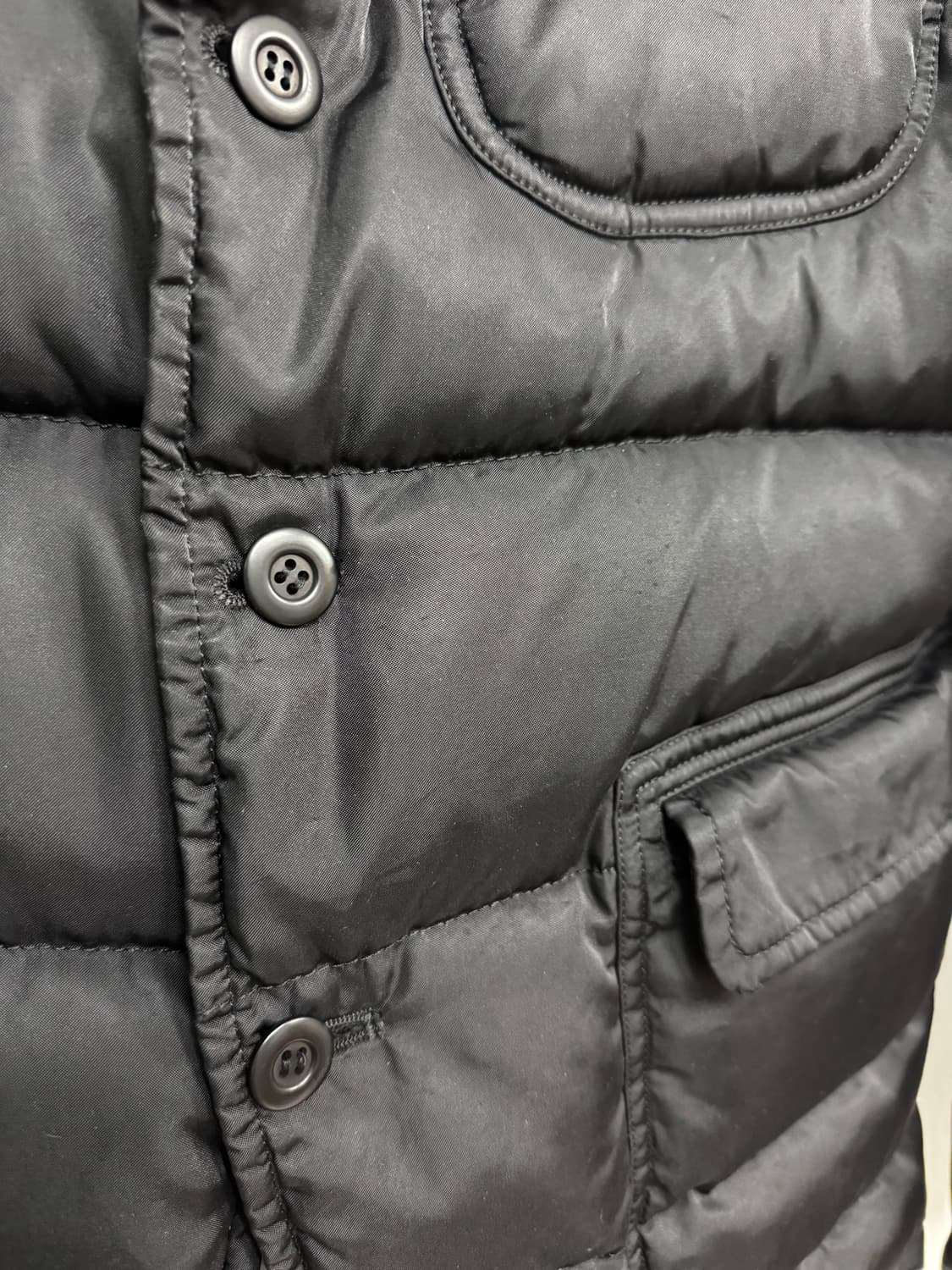 꼼데가르송 옴므 쓰리버튼 패딩 자켓 L 상품이미지9