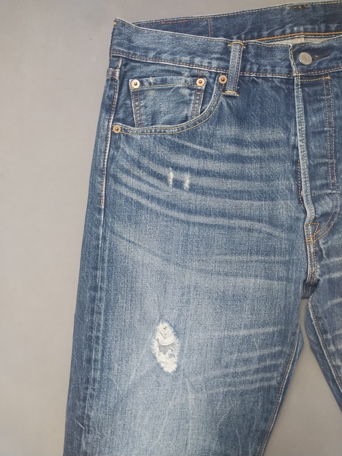 [34] 리바이스 501 xx 데미지 오리지널진 쳥바지 상품이미지2