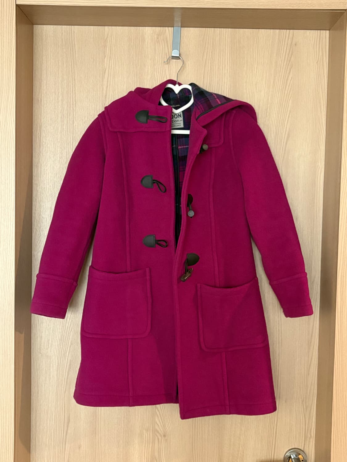 빈티지 떡볶이 코트 런던 빈티지 상품이미지1