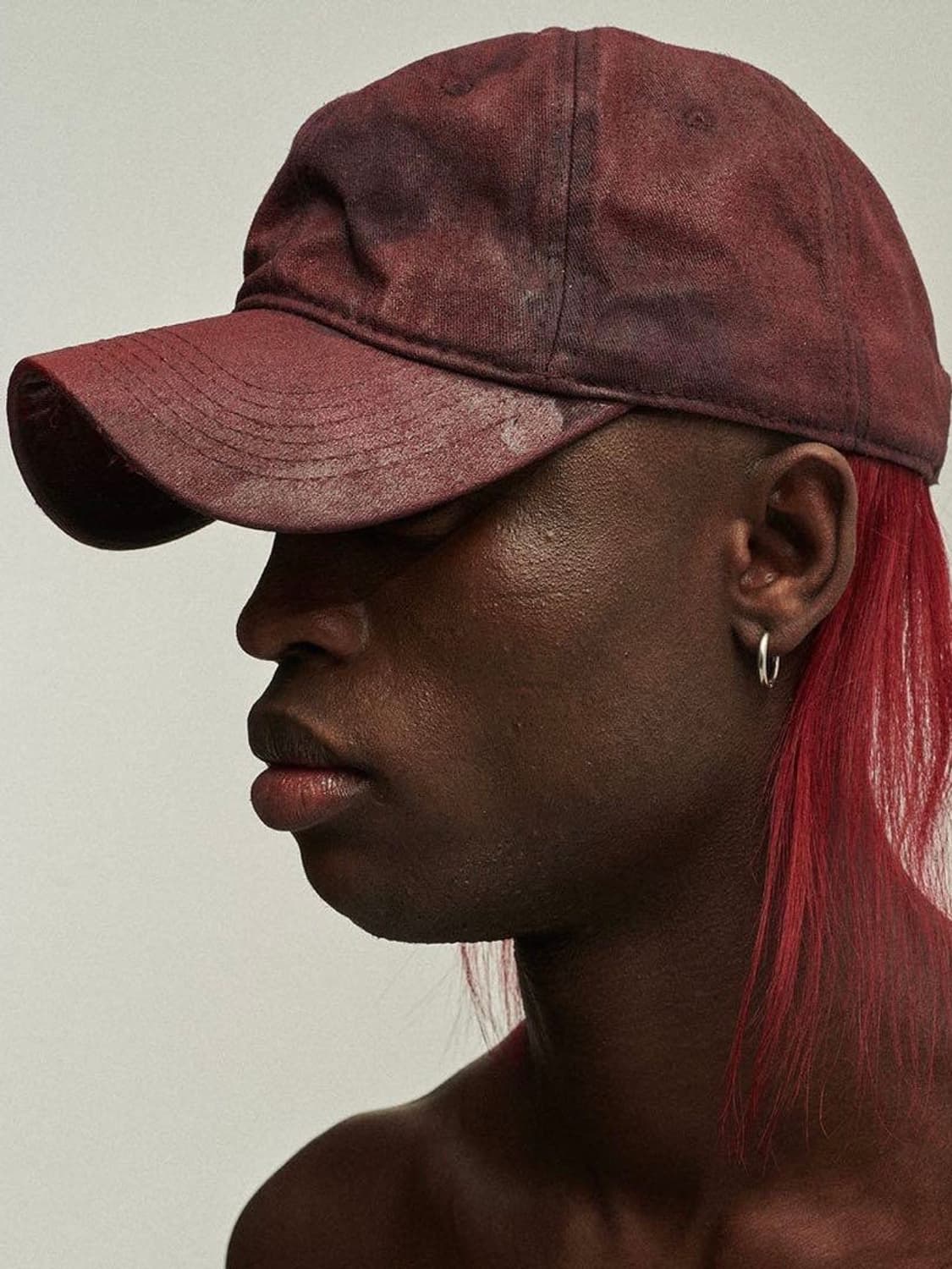 OLISKIN HAIR CAP / RED 상품이미지1