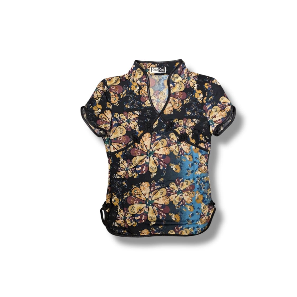 오즈온 차이나 카라 오리엔탈 슬림 탑 상품이미지2