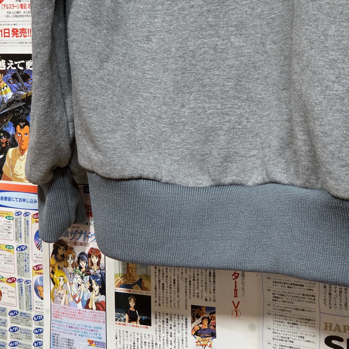 후부 올드스쿨 과녁 패치 기모 오버핏 후드티 상품이미지9