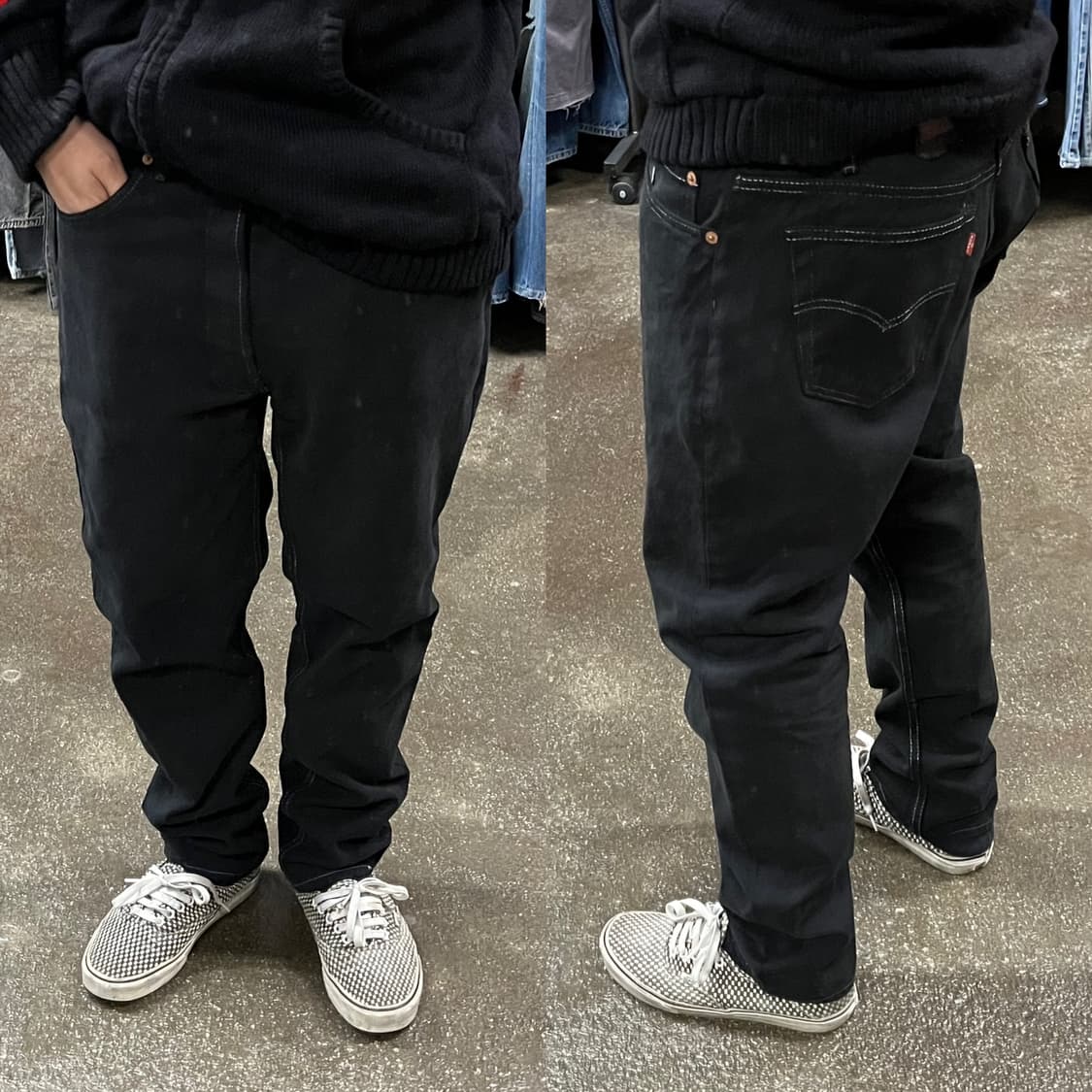 리바이스 블랙진 (30-32“) 상품이미지6