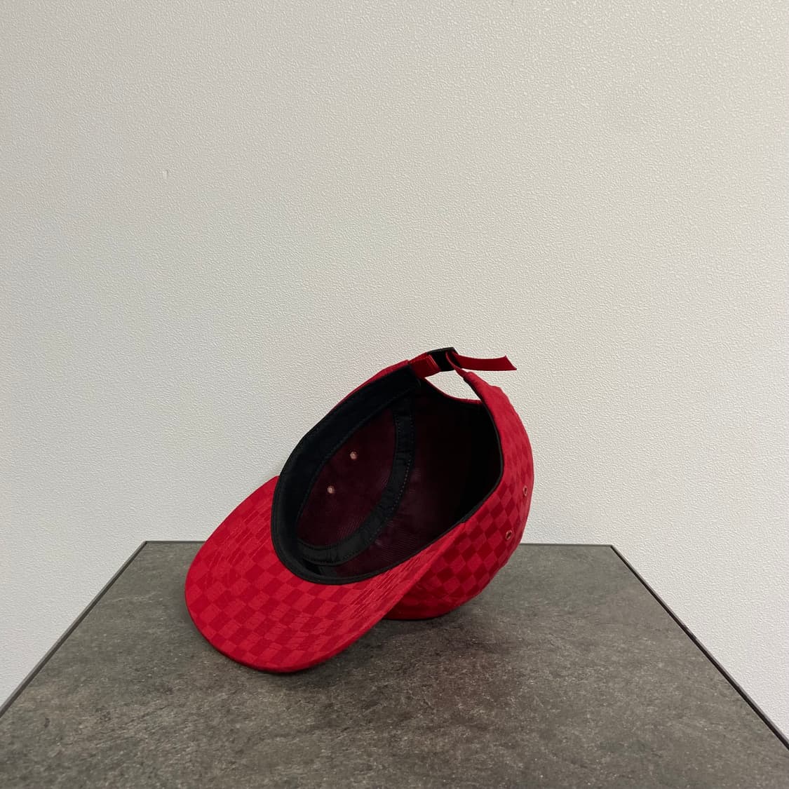 (OS) 슈프림 박스로고 캠프캡 모자 체커보드 레드 상품이미지6