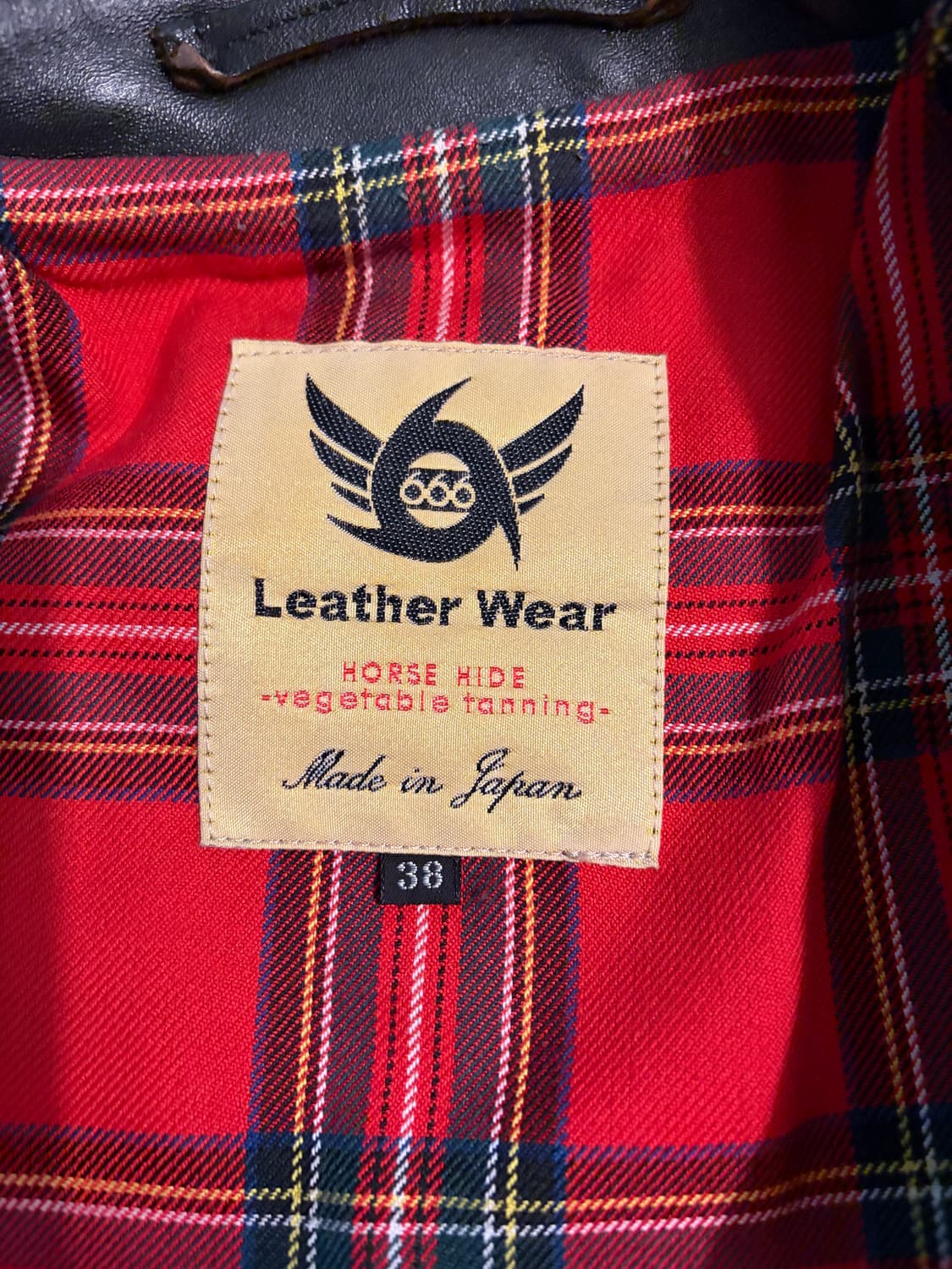 666 더블라이더 자켓 38사이즈 horsehide 제품 상품이미지2