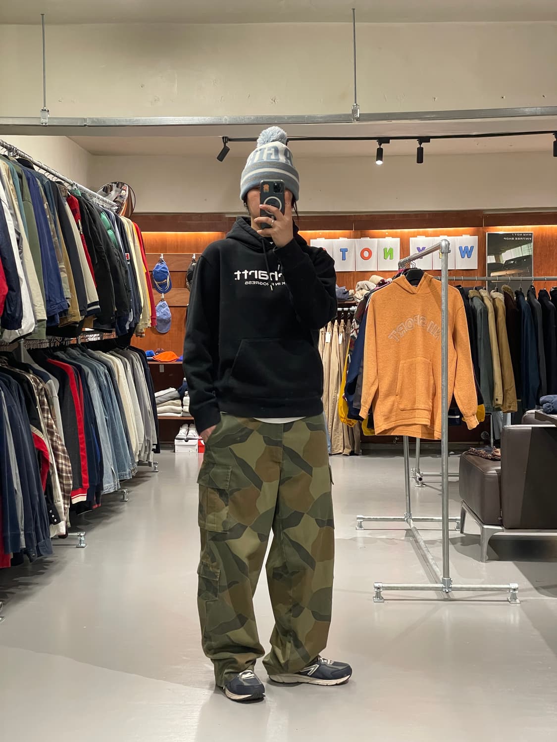 빈티지 카모플라주 카고 팬츠   상품이미지7