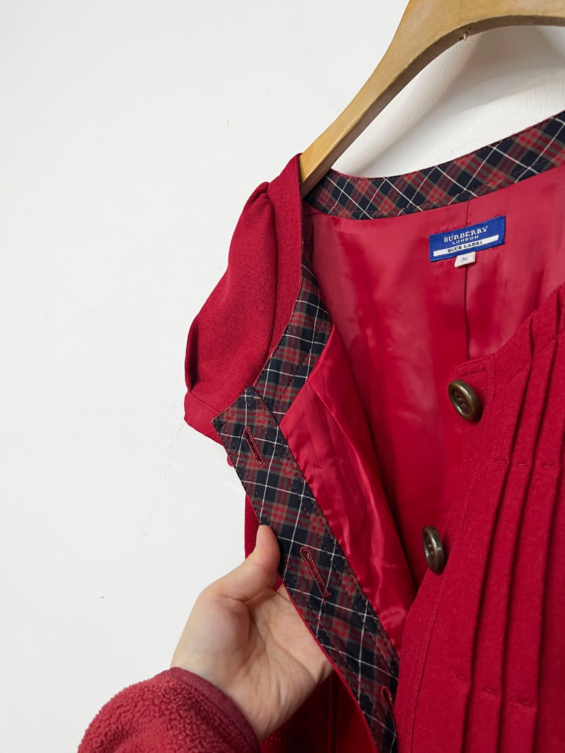 버버리 울 반팔 원피스 상품이미지8