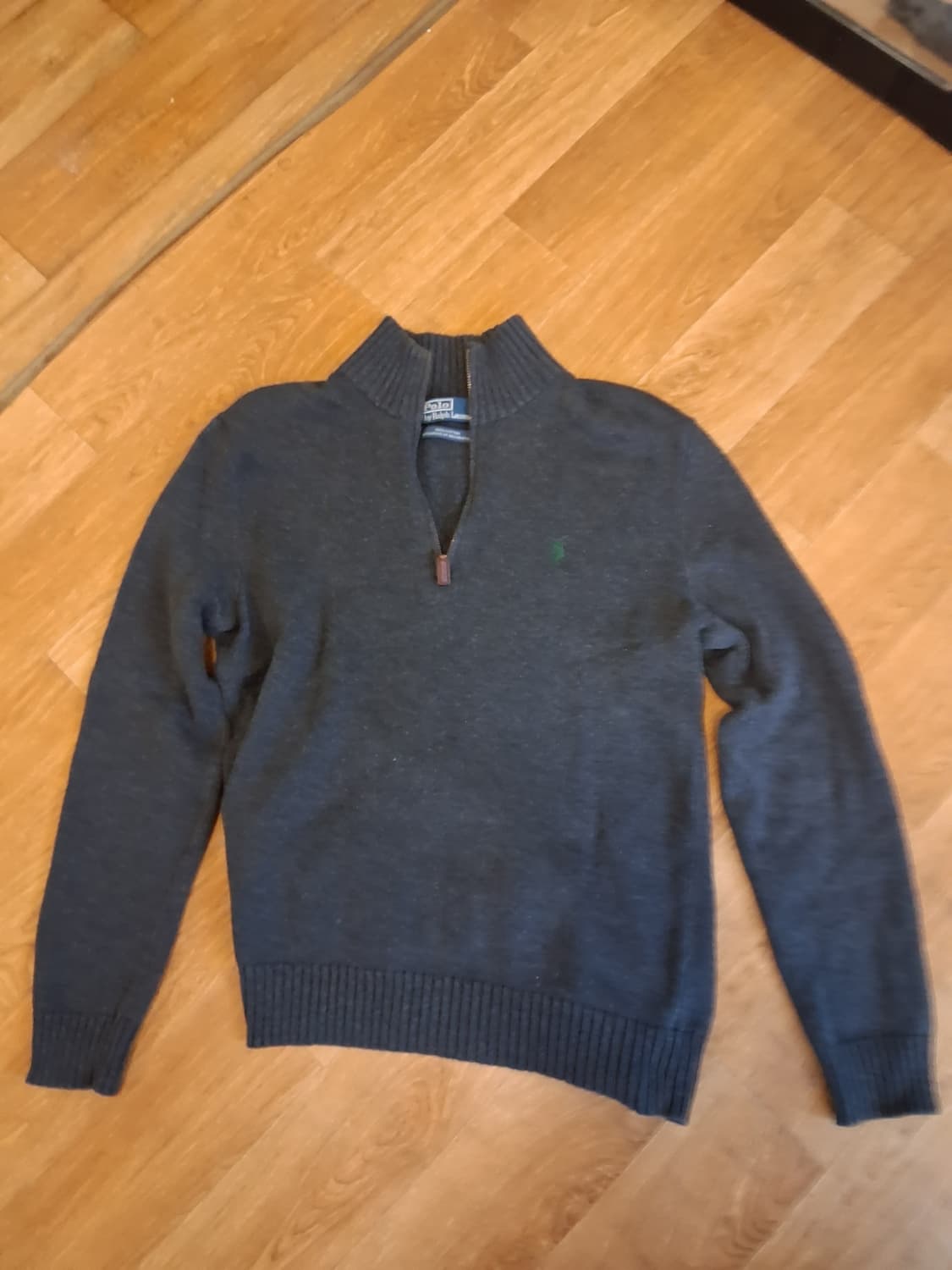 폴로 랄프로렌 반짚업 니트 S(95~100) 상품이미지1