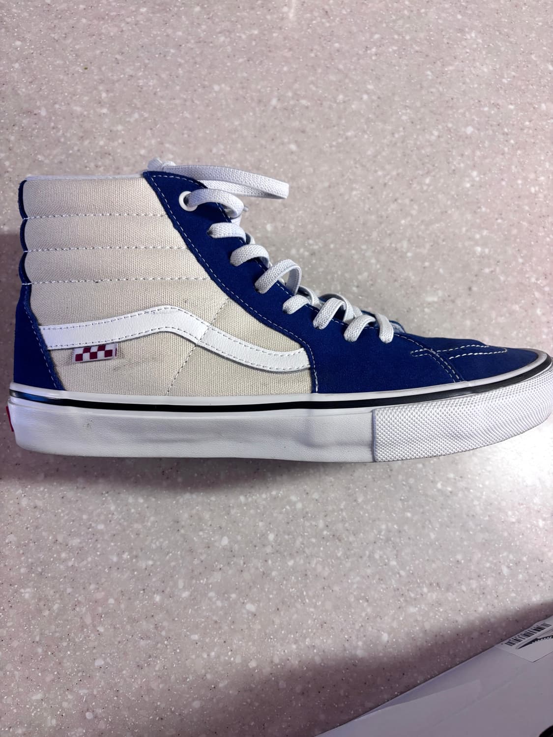 반스 스케이트 하이 네이비 포니(상태 최상) 상품이미지3