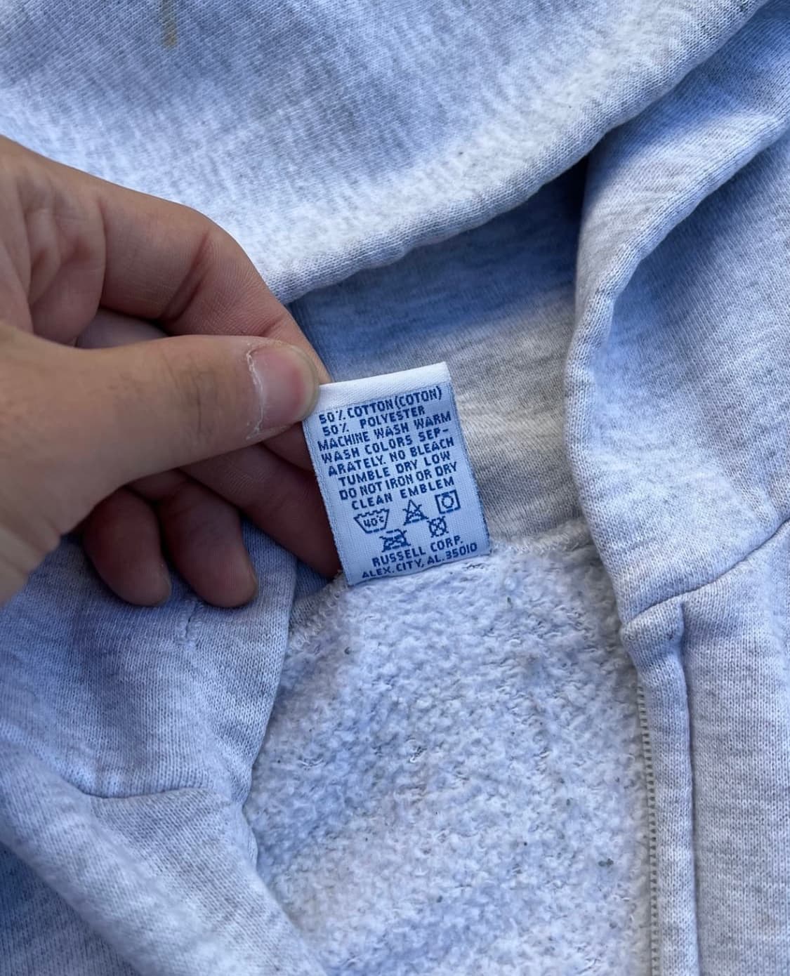 러셀 후드집업 xl 상품이미지5