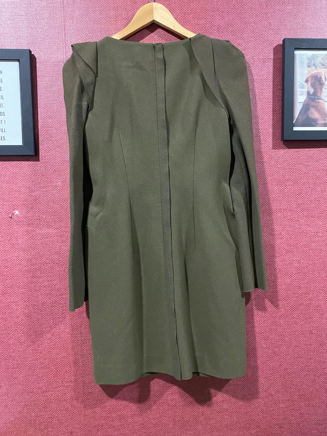 SJSJ 모 실크 혼방 원피스 상품이미지5