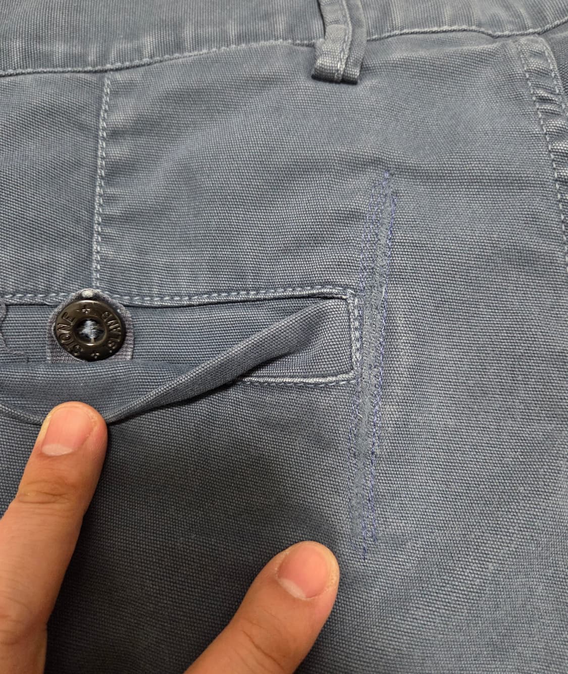 스톤아일랜드 와펜 카고 팬츠 상품이미지6