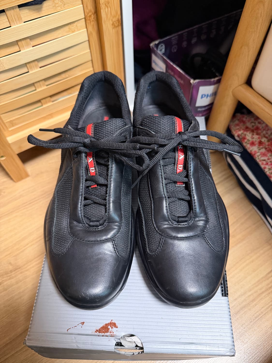 프라다 스포츠 빈티지 아메리카컵 00s uk6.5 상품이미지1