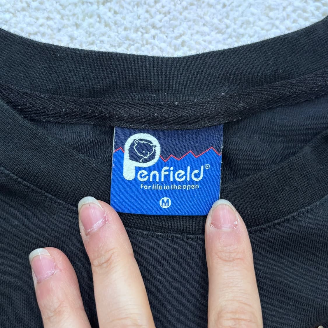 M 펜필드 스몰로고 반팔 티셔츠 0320E 상품이미지3